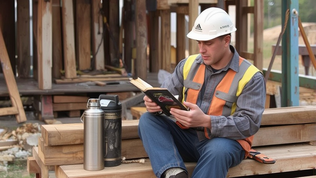 Um homem lendo um livro